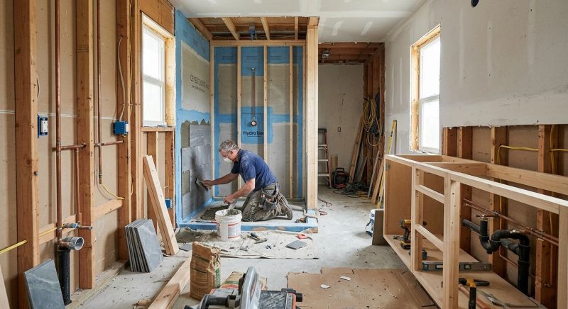Bathroom Floor Replacement in Houston, TX
